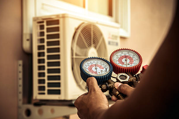 Professional Furnace Repair technician working in Priddy, TX